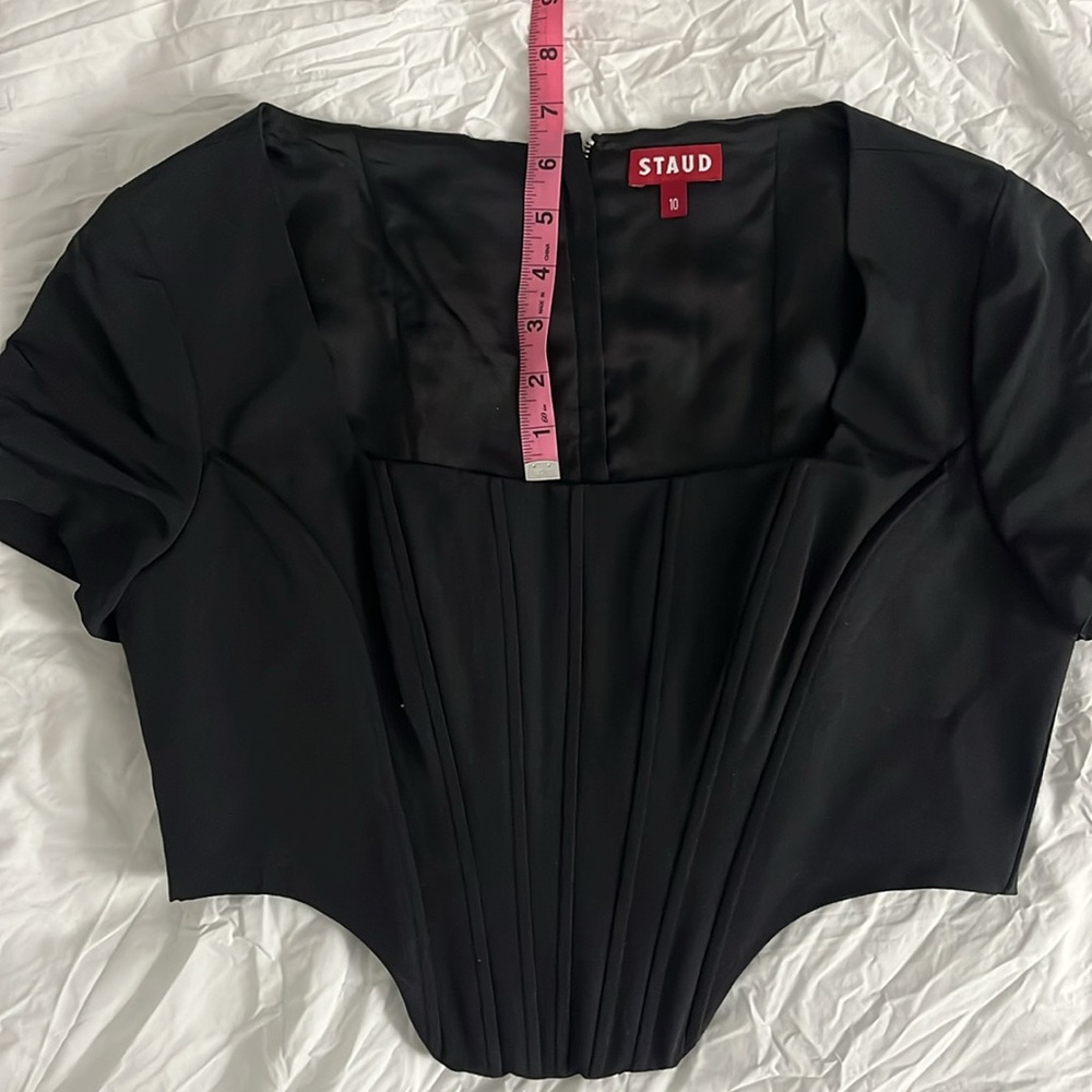 STAUD Black Crop Top - Picture 8 of 8